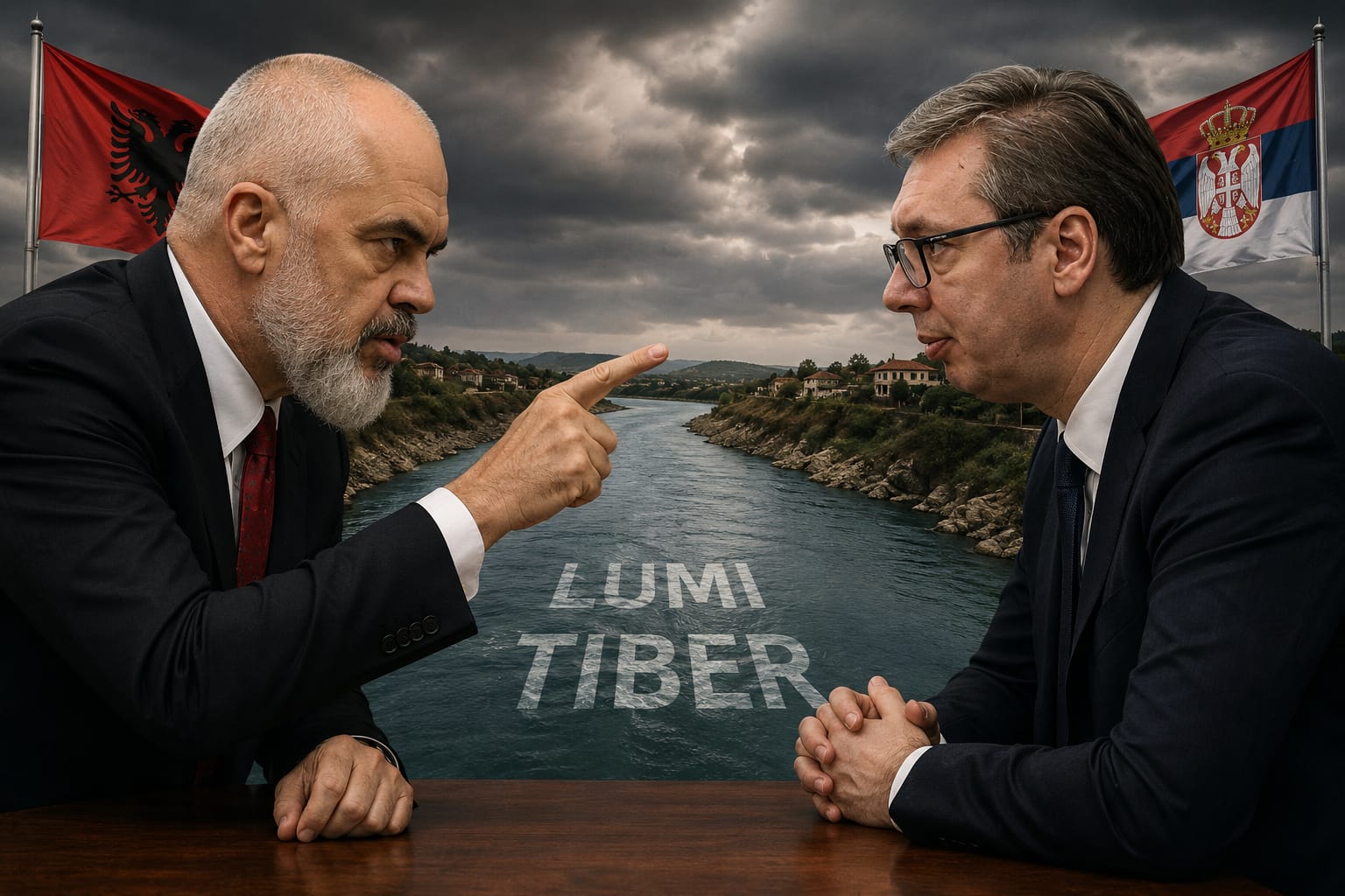 a mundet Serbia, edhe nëse ndërhyrja bëhet në territorin e saj, të ndryshojë në mënyrë të njëanshme rrjedhën e një lumi që është pjesë e një sistemi ujor ndërkufitar dhe që ka pasoja të drejtpërdrejta për Kosovën?