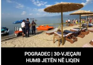 30-vjeçari nga Korça humb jetën në ujërat e Pogradecit